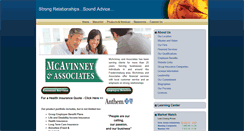 Desktop Screenshot of mcavinney.com